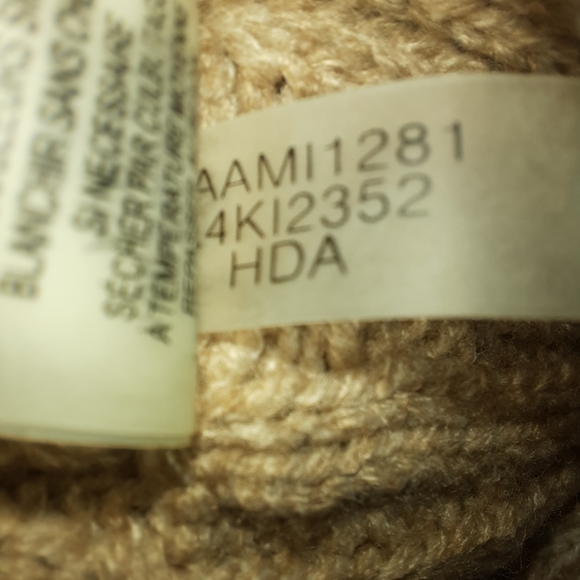 Infinity Scarf Calvin Klein Ombre Basket Stitch NWT - Picture 9 of 11